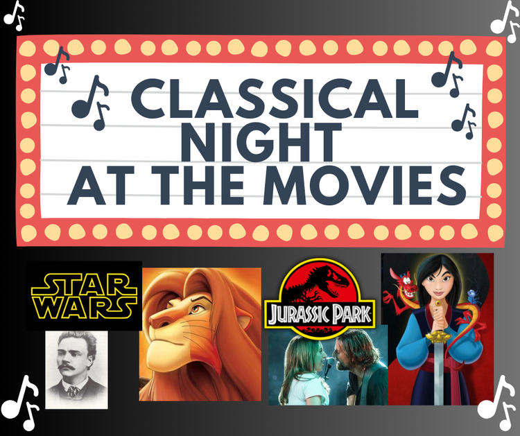 Classical Night at the Movies @ First Baptist, Medford—May 31, 2025